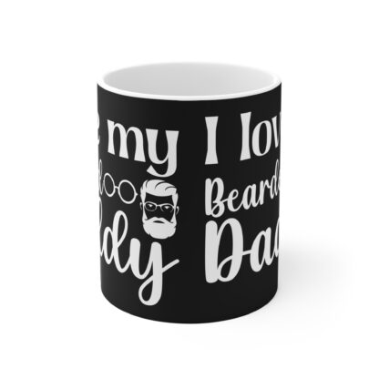 Bearded Daddy Mug - Perfect Gift for Father's Day, Birthday, or Any Occasion, Fun Coffee Cup for Dads, Beard Lovers Mug, Unique Ceramic Mug - Image 2