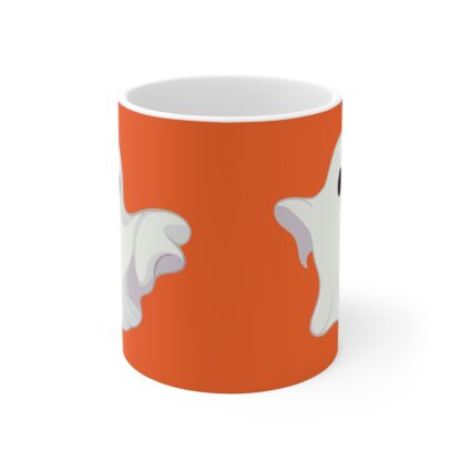 Spooky Ghost Mug - Cute Halloween Coffee Cup, Perfect for Fall Decor, Trick or Treat Gift, Character Drinkware - Image 2