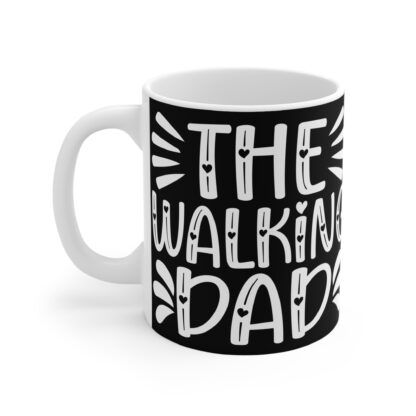 Funny Walking Dad Mug, Gift for Dads, Coffee Cup, Unique Father's Day Present, Dad Humor - Image 3