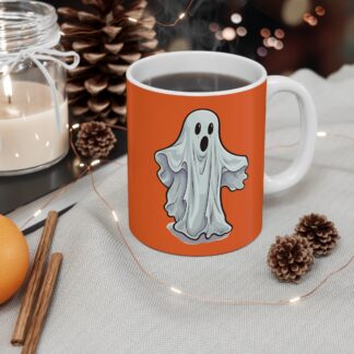 Cute Ghost Mug, Halloween Coffee Cup, Boo-tiful Gift for Kids, Spooky Decor, Fun Drinkware