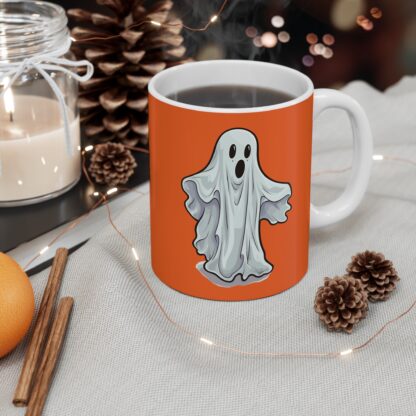 Cute Ghost Mug, Halloween Coffee Cup, Boo-tiful Gift for Kids, Spooky Decor, Fun Drinkware