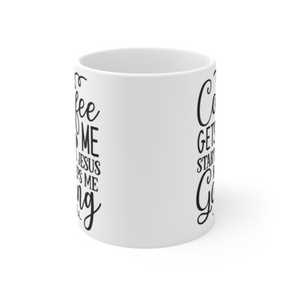 Inspirational Coffee Mug, Motivational Gift, Office Mug, Coffee Lover's Cup, Faith-Based Drinkware - Image 2
