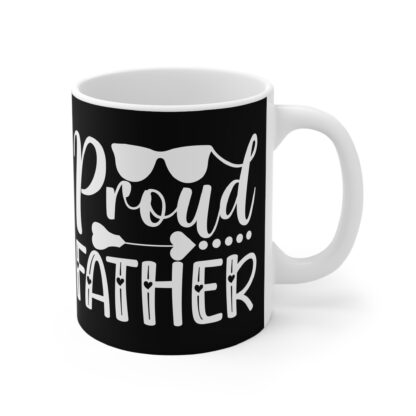 Proud Father Mug, Father's Day Gift, Personalized Coffee Cup, Dad's Birthday Present, Unique Father's Day Idea, Family Coffee Mug - Image 4
