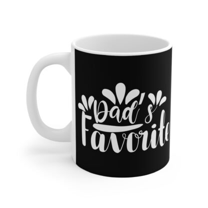 Dad's Favorite Mug, Gift for Dad, Father's Day Coffee Cup, Family Mug, Personalized Dad Gift - Image 3