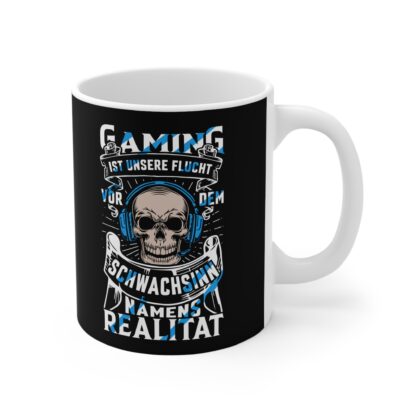 Gaming Reality Mug - Perfect for Gamers, Gifts for Birthdays, Streamers, Cool Gaming Accessories, Fun Coffee Cup - Image 4