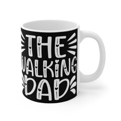 Funny Walking Dad Mug, Gift for Dads, Coffee Cup, Unique Father's Day Present, Dad Humor - Image 4