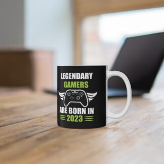 Legendary Gamers Mug | Awesome Gift for Gamers & Gaming Enthusiasts, Birthday Present, Coffee Mug, 2023 Gamer Gift, Fun Gaming Accessories