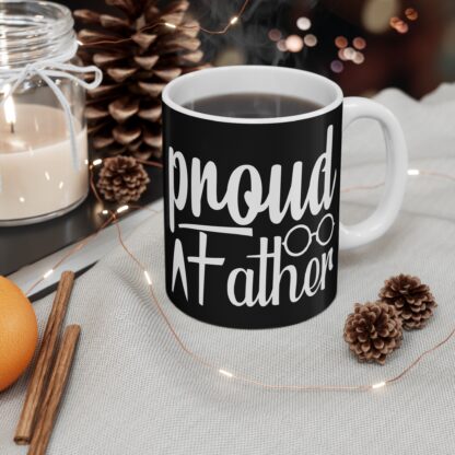 Proud Father Coffee Mug, Gift for Dad, Ceramic Cup for Father's Day, Unique Dad Gift, Father's Appreciation - Image 5