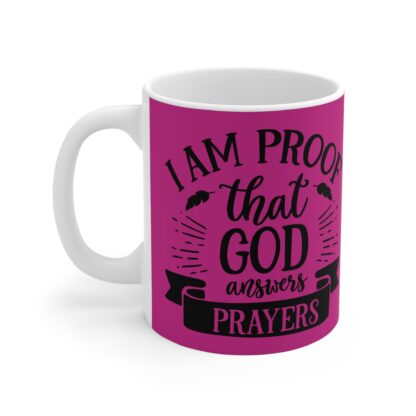 Proof of Faith Mug - 11oz Inspirational Coffee Cup, Christian Gift, Prayer Mug, Encouragement Gift, Religious Home Decor - Image 3