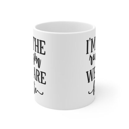 Humorous Coffee Mug for Late Risers, Funny Gift for Friends, Office Mug, Birthday Present, Casual Daily Use - Image 2