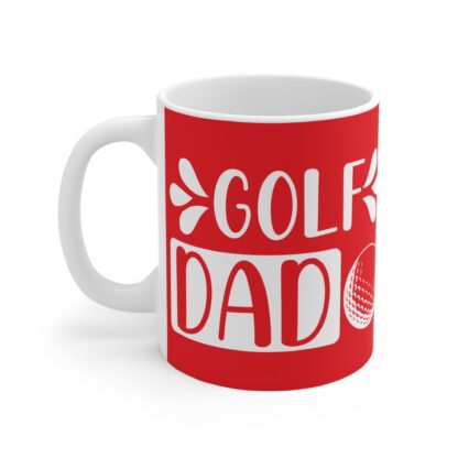 Golf Dad Mug, Fun Gift for Father's Day or Birthday, Ceramic Coffee Cup for Golfers, Unique Golfing Gift - Image 3