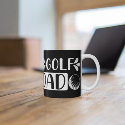Golf Dad Mug, Fun Gift for Father's Day or Birthday, Ceramic Coffee Cup for Golfers, Unique Golfing Gift