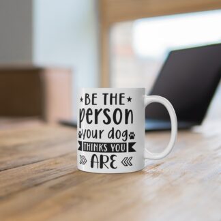 Dog Lover's Mug, Pet Themed Coffee Cup, Gift for Dog Owners, Personalized Dog Parent Mug, Cute Dog Mom Gift