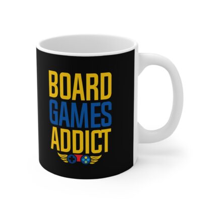 Board Games Addict Mug - Perfect Gift for Gamers, Coffee Lovers, Birthday, Housewarming, Fun Collectible - Image 4