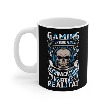 Gaming Reality Mug - Perfect for Gamers, Gifts for Birthdays, Streamers, Cool Gaming Accessories, Fun Coffee Cup - Image 3