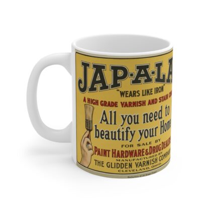 Vintage-Inspired Home Decor Mug, Coffee Lover Gift, Retro Advertising Mug, Unique Kitchenware, Gift for New Homeowners - Image 3