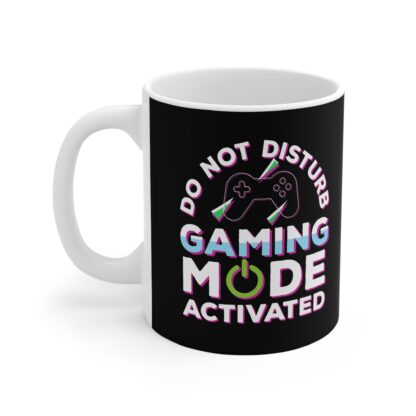 Gaming Mode Activated Mug - Fun Gamer Coffee Cup, Video Game Gift, Playful Drinkware for Gamers, Unique Gaming Merchandise - Image 3