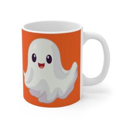 Cute Ghost Mug for Halloween, Fun Coffee Mug, Spooky Drinkware, Halloween Decor, Gift for Ghost Lovers - Image 4