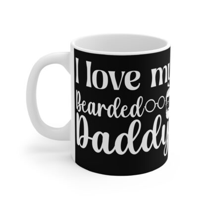 Bearded Daddy Mug - Perfect Gift for Father's Day, Birthday, or Any Occasion, Fun Coffee Cup for Dads, Beard Lovers Mug, Unique Ceramic Mug - Image 3