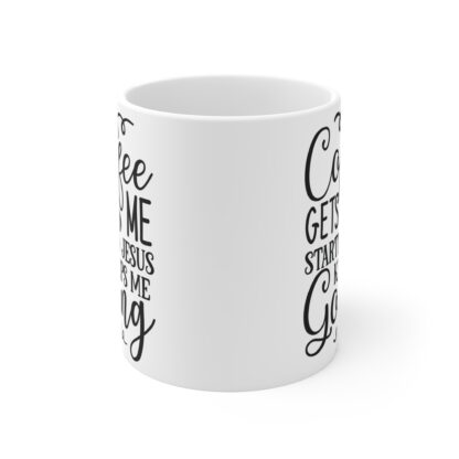 Coffee-Themed Inspirational Mug | Faith & Brew | Perfect Gift for Coffee Lovers, Jesus Lovers, Motivational Quotes, Morning Routine - Image 2
