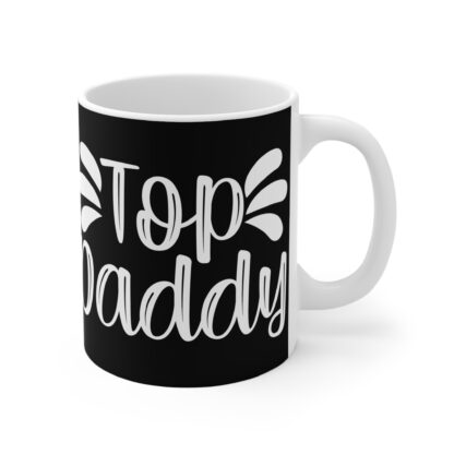 Funny Top Daddy Mug - Perfect Gift for Father’s Day, Birthday, New Dad, Coffee Lover, or Home Office Decor - Image 4