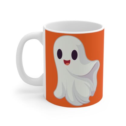 Cute Ghost Mug for Halloween Celebration, Spooky Coffee Cup, Fun Gift for Ghost Lovers, Trick or Treat Mug, Whimsical Home Decor - Image 3