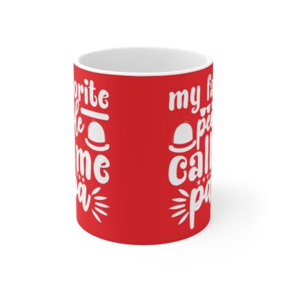 My Favorite People Call Me Papa Mug | 11oz Coffee Cup | Unique Gift for Dads, Father's Day, Birthdays, Family Gatherings - Image 2