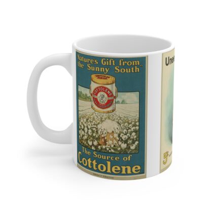 Vintage-Inspired Coffee Mug, Retro Art Mugs for Coffee Lovers, Unique Gift, Nostalgic Biscuit Design, Kitchen Decor - Image 3