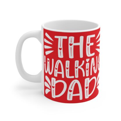 Funny Walking Dad Mug, Gift for Dads, Coffee Cup, Unique Father's Day Present, Dad Humor - Image 3