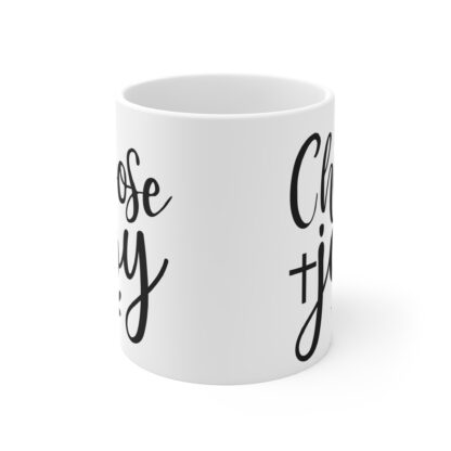 Joyful Choice Mug | Inspirational Coffee Cup | Gift for Motivational Lovers | Cozy Kitchen Decor | Uplifting Tea Mug | Self-Care Gift - Image 2