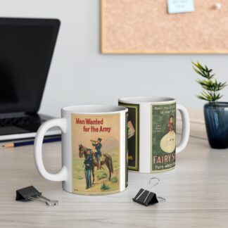 Vintage-Inspired 11oz Coffee Mug, Nostalgic Mug, Retro Tea Cup, Gift for History Buffs, Collectible Drinkware
