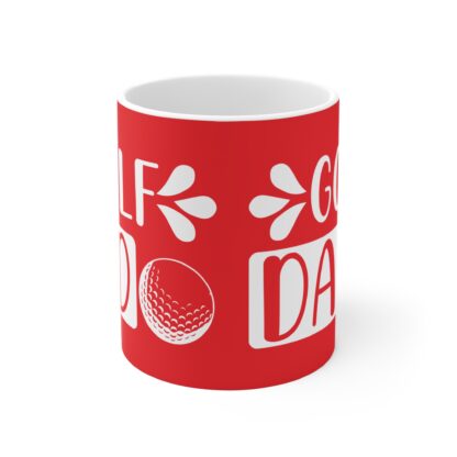 Golf Dad Mug, Fun Gift for Father's Day or Birthday, Ceramic Coffee Cup for Golfers, Unique Golfing Gift - Image 2