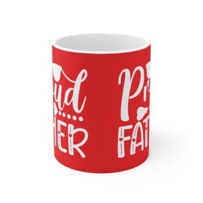 Proud Father Mug, Father's Day Gift, Personalized Coffee Cup, Dad's Birthday Present, Unique Father's Day Idea, Family Coffee Mug - Image 2