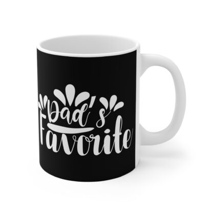Dad's Favorite Mug, Gift for Dad, Father's Day Coffee Cup, Family Mug, Personalized Dad Gift - Image 4