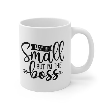 Empowering Small Boss 11oz Mug - Perfect Gift for Entrepreneurs, Fun Office Decor, Motivational Coffee Cup, Inspirational Tea Mug, [...] - Image 4