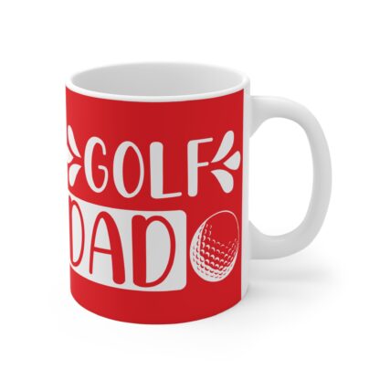 Golf Dad Mug, Fun Gift for Father's Day or Birthday, Ceramic Coffee Cup for Golfers, Unique Golfing Gift - Image 4