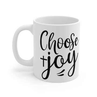 Joyful Choice Mug | Inspirational Coffee Cup | Gift for Motivational Lovers | Cozy Kitchen Decor | Uplifting Tea Mug | Self-Care Gift - Image 3