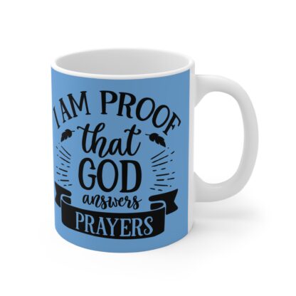 Proof of Faith Mug - 11oz Inspirational Coffee Cup, Christian Gift, Prayer Mug, Encouragement Gift, Religious Home Decor - Image 4