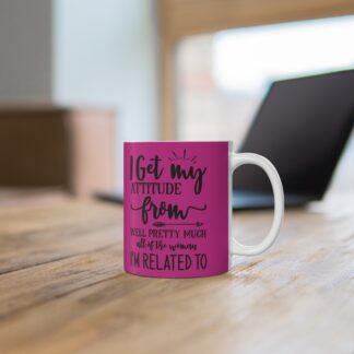 Funny Attitude Mug, Gift for Women, Sister Mug, Attitude Coffee Cup, Birthday Gift, Family Humor Mug