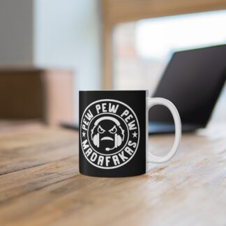 Funny Gamer Mug | Pew Pew Mugs for Gamers, Gift for Birthday, Coffee Cup, Office Mug, Gaming Collectible