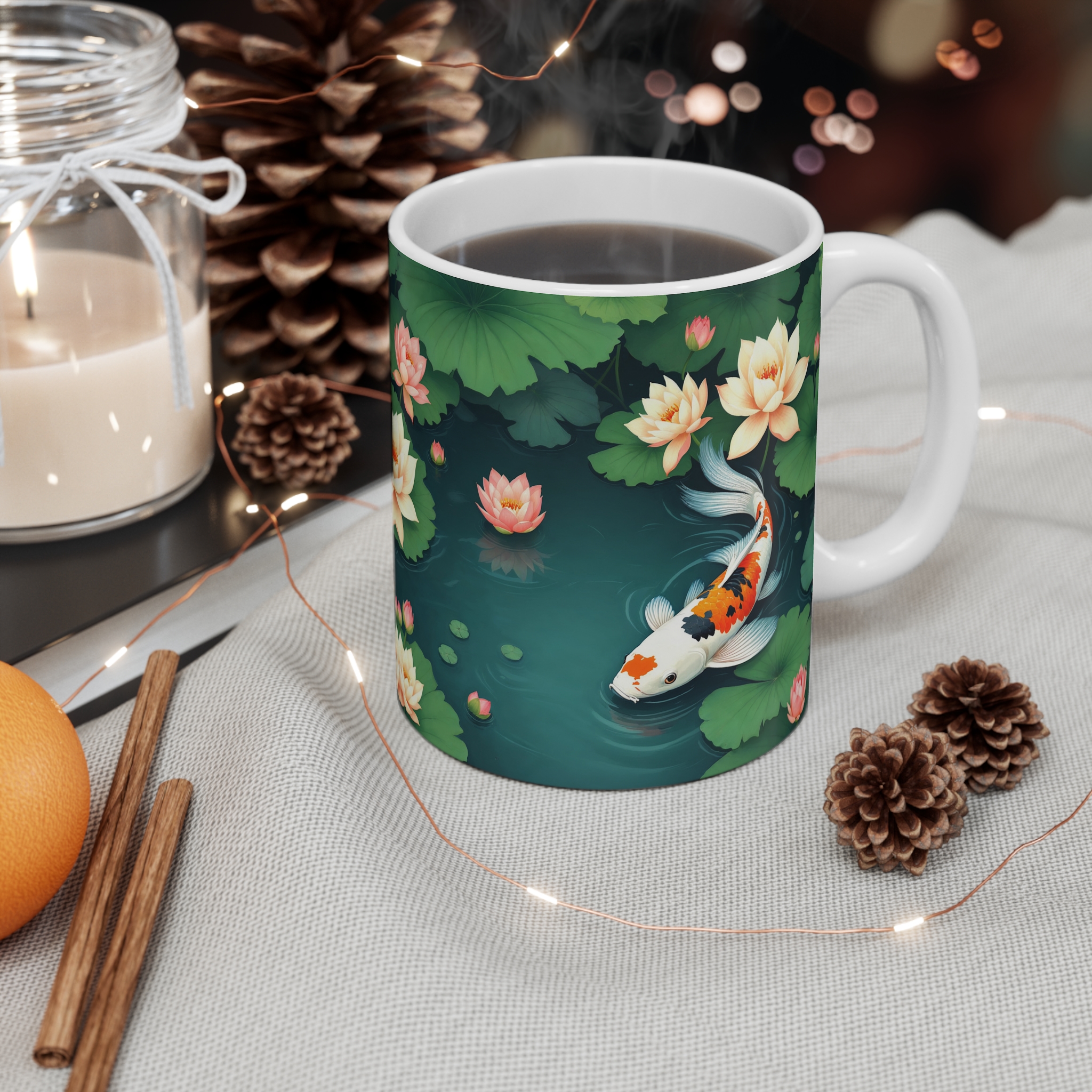 Koi Pond | Mug 11oz - Image 4