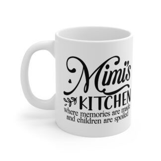 Mimi's Kitchen 11oz Mug | Heartwarming Gift for Moms and Grandmas | Perfect for Mother's Day and Family Gatherings