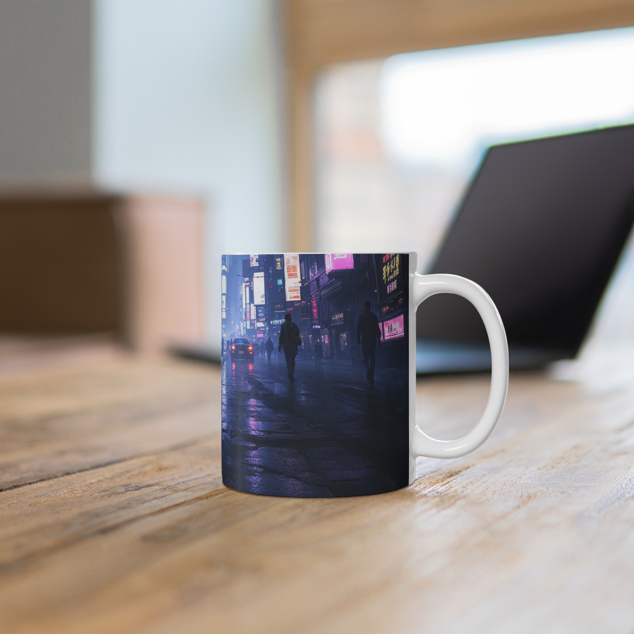 City At Nigh | Mug 11oz - Image 6