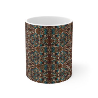 Ethnic Textile Print 4 - Mug for Coffee Lovers