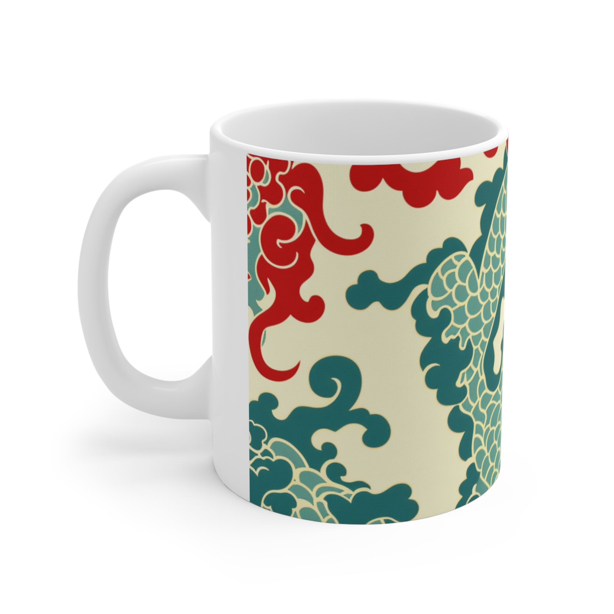 Eastern Enchantment 6 - Mug - 11oz Colorful Design for Tea & Coffee Lovers - Image 2