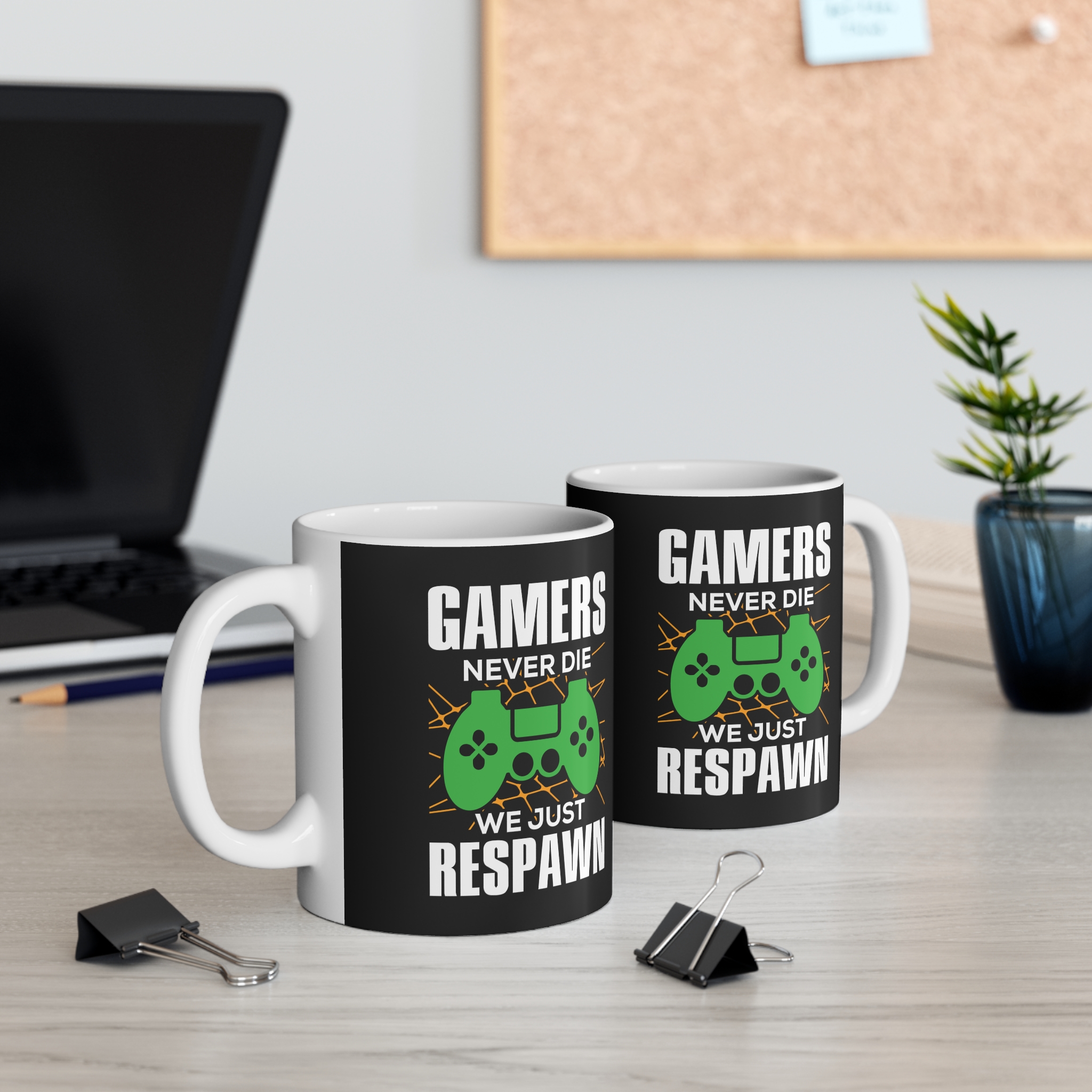 Gamers Respawn Mug 11oz - Perfect Gift for Gaming Enthusiasts - Image 6