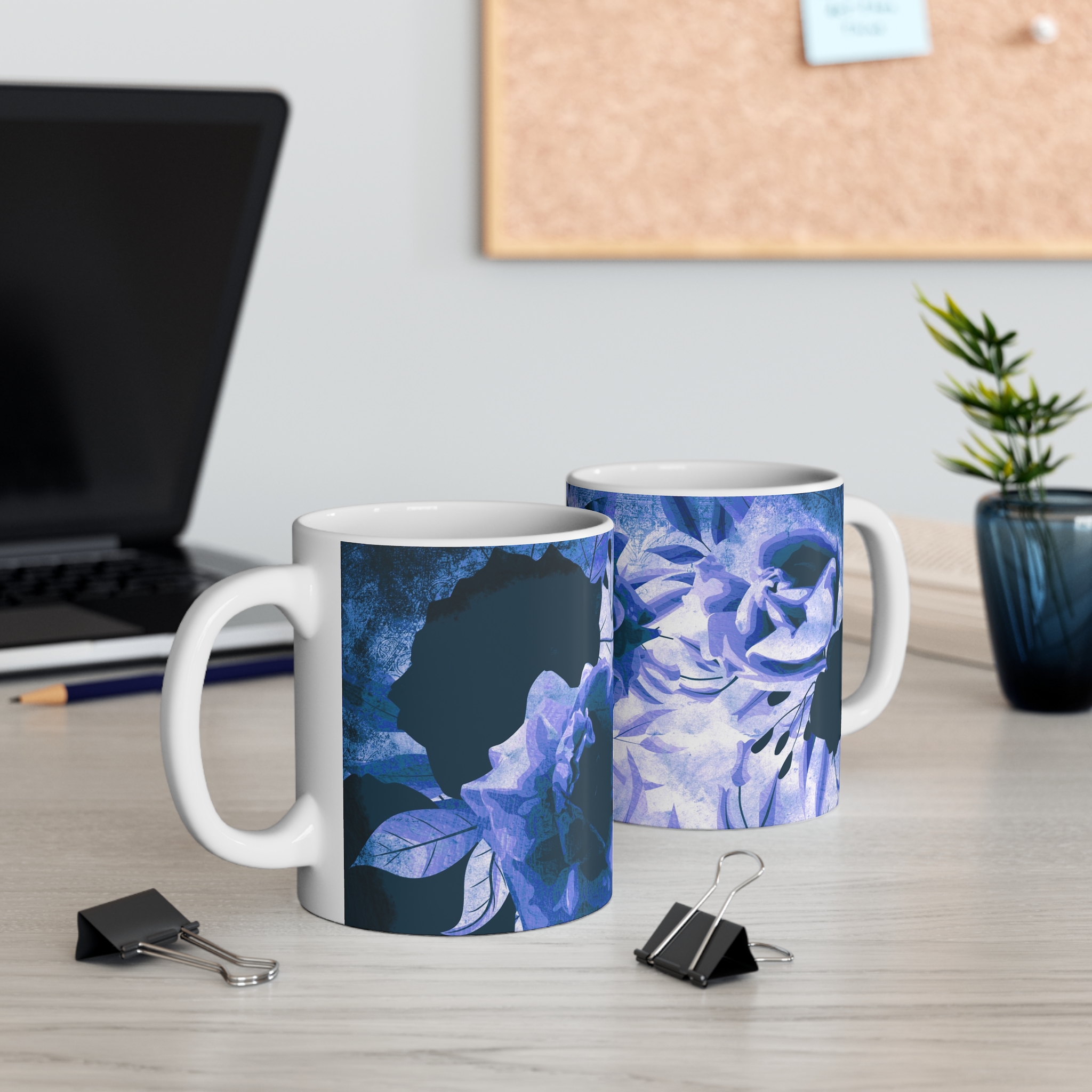 Vintage Flowers | Mug 11oz - Image 5