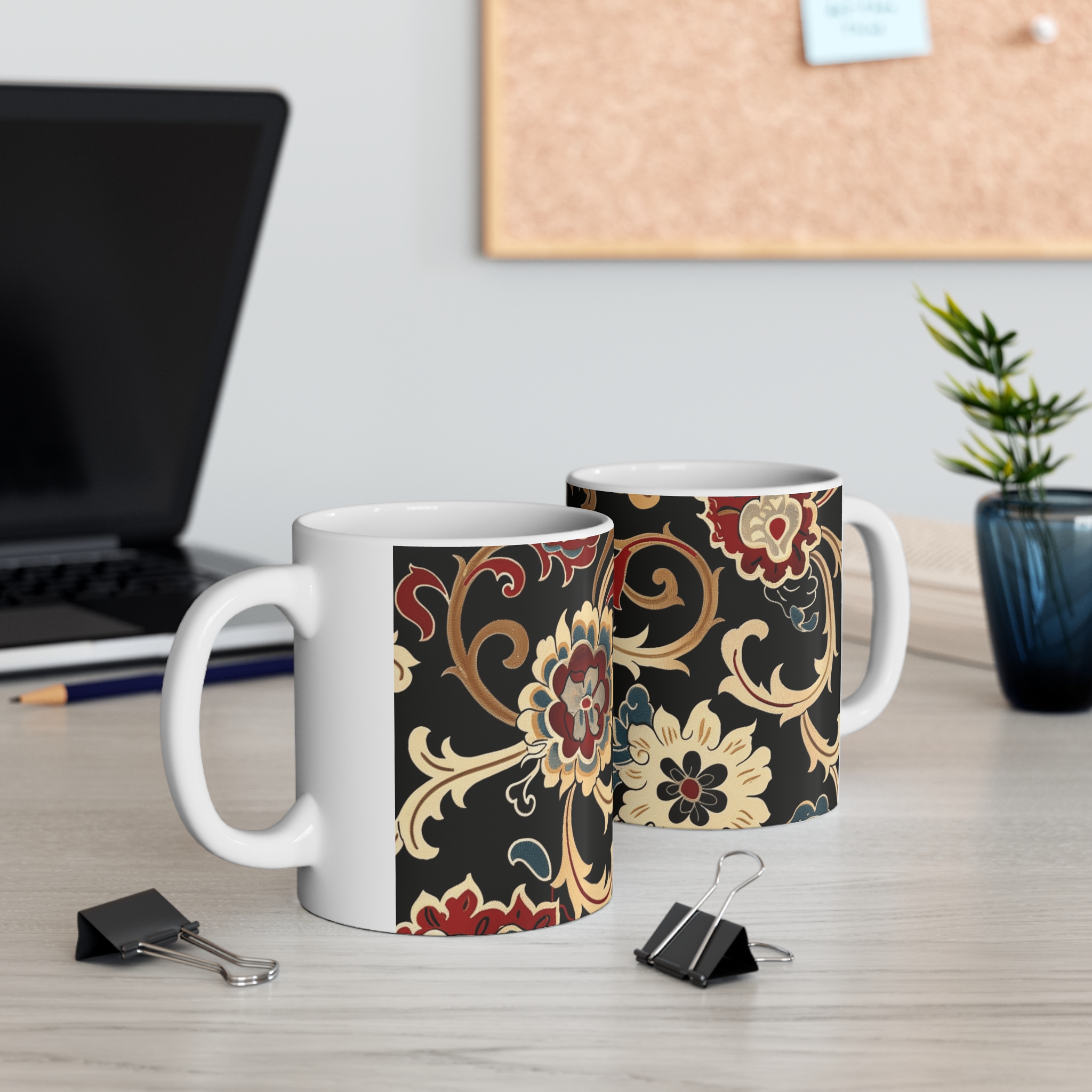 Eastern Enchantment 3 - Mug - 11oz Coffee Cup for Home and Office