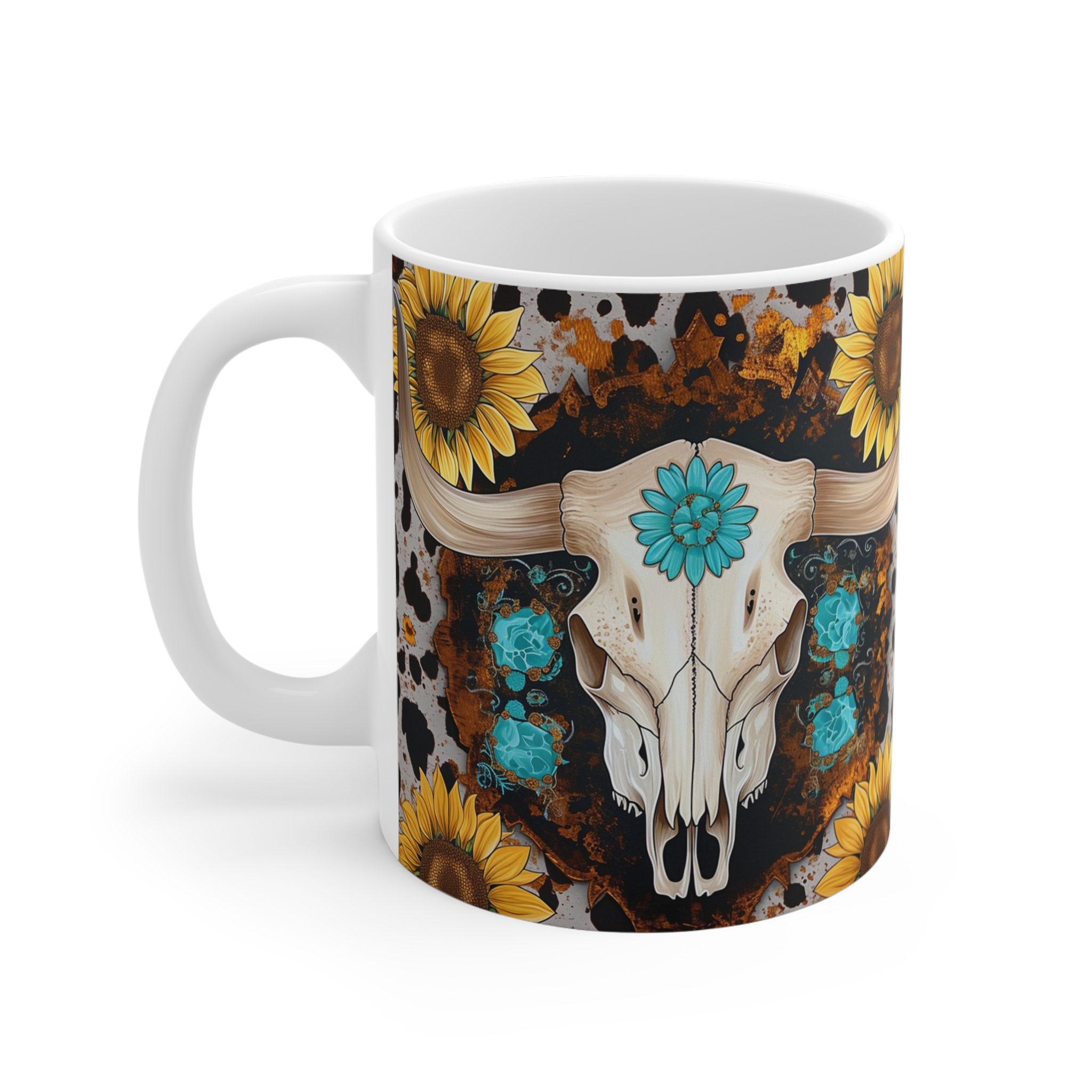 Country and Western Cow Skull