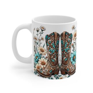 Flower Boots | Mug 11oz